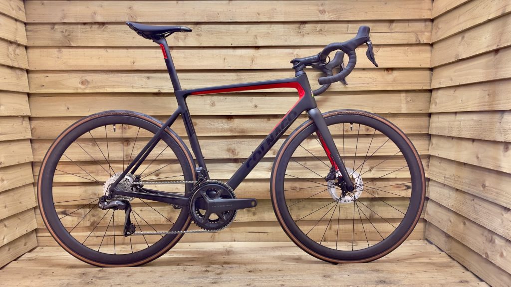 Colnago V3 2024 52s – Black & Red –  Shimano Ultegra Di2 2*12spd