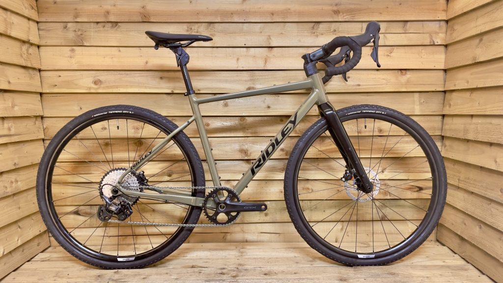 Ridley Kanzo Adventure Aluminium 50cm/S – Bronze Green – Shimano GRX600 1×12