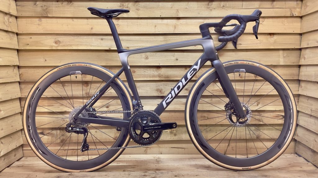 Ridley Falcn RS Disc 50cm/S – Battleship Grey Black Matte – Shimano Dura Ace Di2 2×12